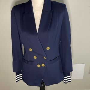CAbi Navy Blazer with Gold Buttons - Grand Slam